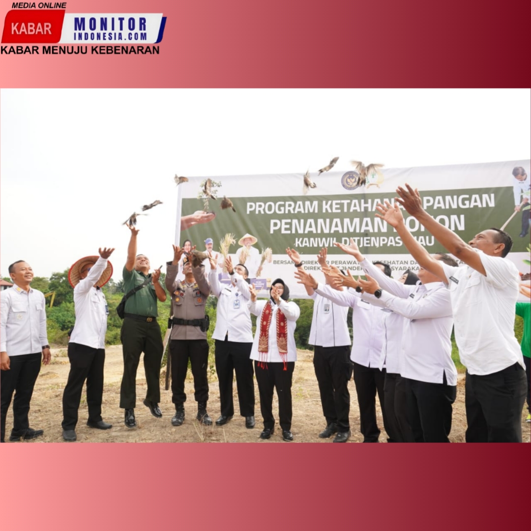Hijaukan Hati, Suburkan Harapan: Kolaborasi Ketahanan Pangan dan Rehabilitasi di Rutan Pekanbaru