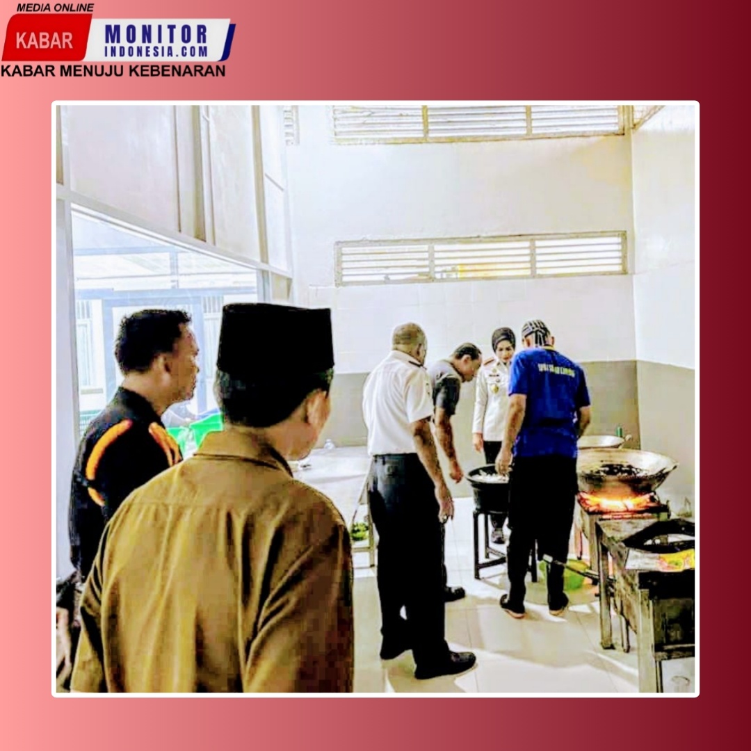 Pantau Dapur Pagi Ini, Kalapas Kelas I Bandar Lampung Ingatkan Integritas: Makanan Sumber Nutrisi, Pastikan Tidak Ada Penyelewengan.
