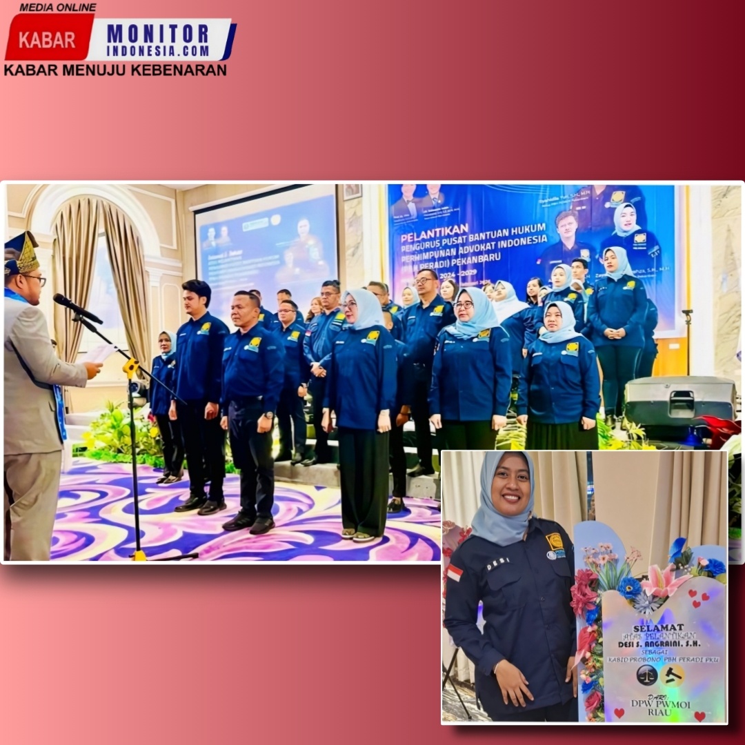 Resmi Dilantik, Anggota PWMOI Riau Desi Silvia Anggraini, S.H Jabat Kabid Pro Bono PBH Peradi Pekanbaru